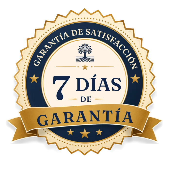 Sello de garantía de satisfacción de 7 días