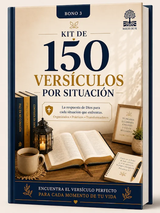 Bono kit de 150 versículos por situación